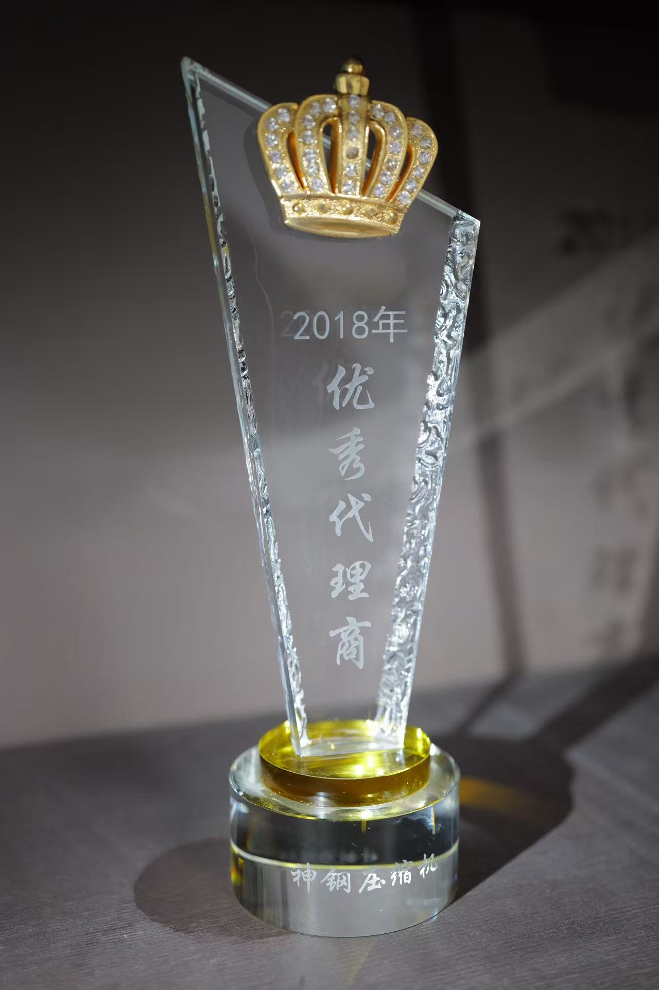 2018年度 優秀代理店賞 受賞